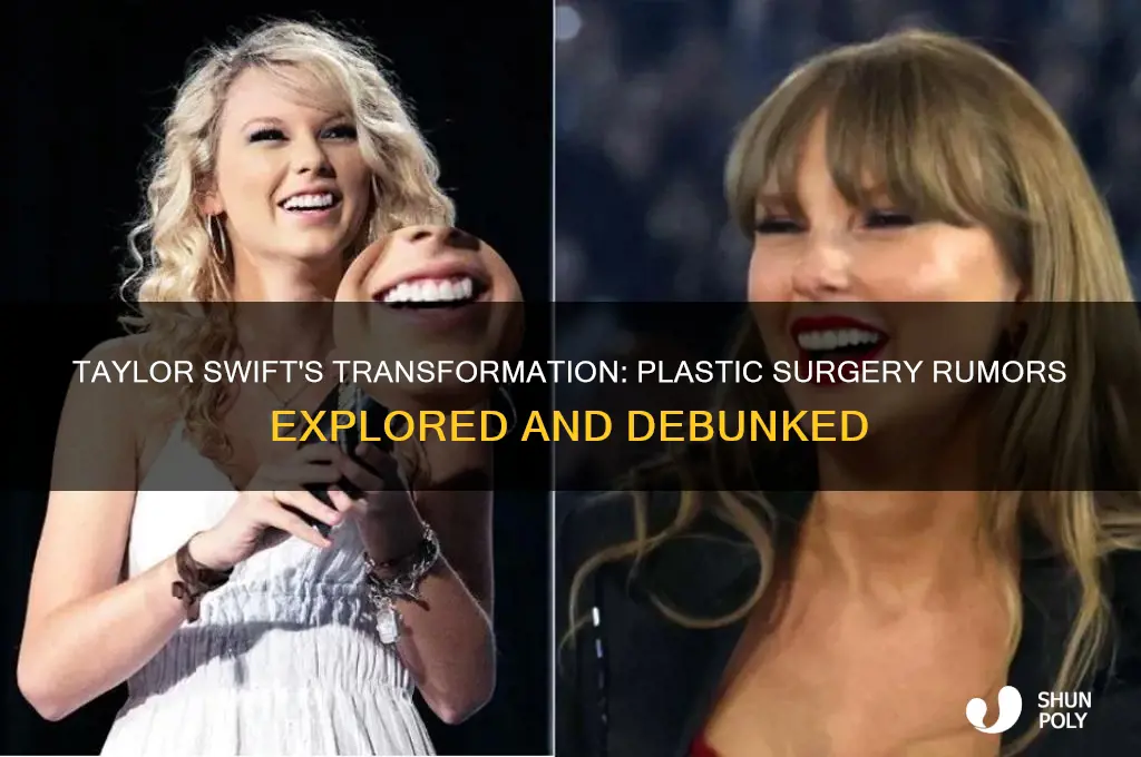 did taylor swift get plastic