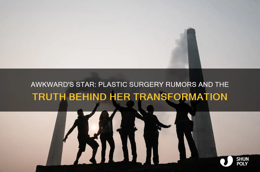 did the girl from awkward get plastic surgery
