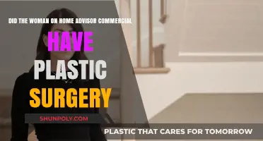 Did the Home Advisor Commercial Woman Undergo Plastic Surgery?