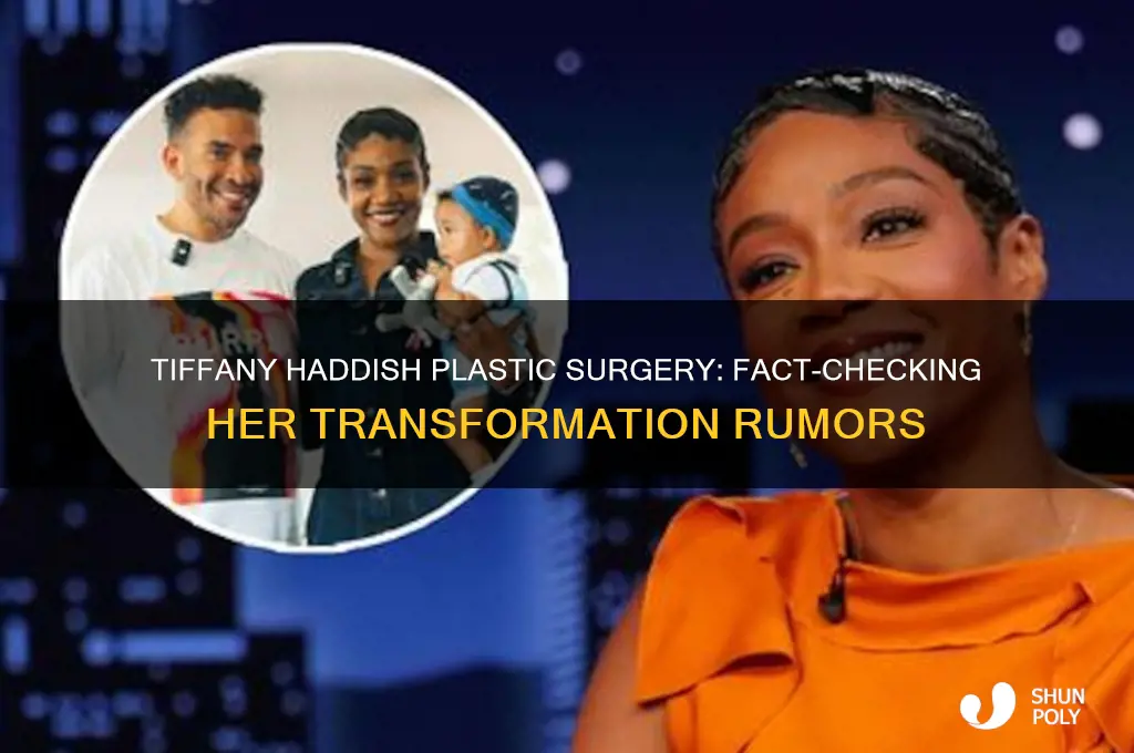 did tiffany haddish plastic surgery