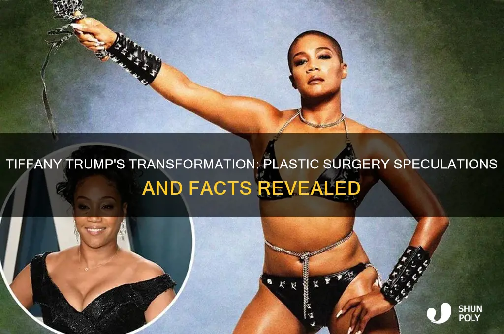 did tiffany trump get plastic surgery
