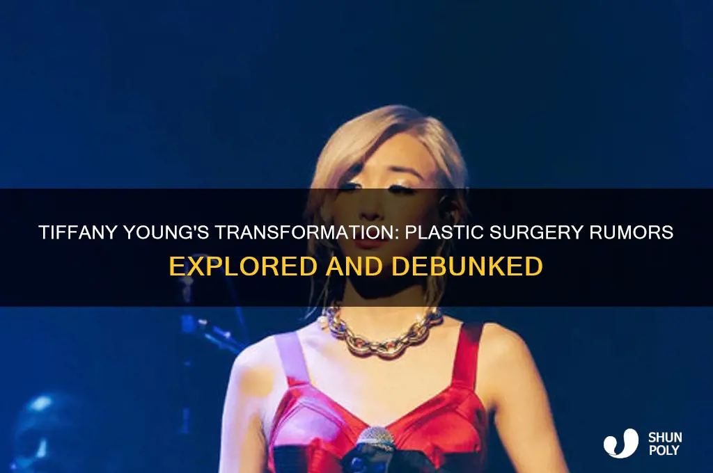 did tiffany young get plastic surgery