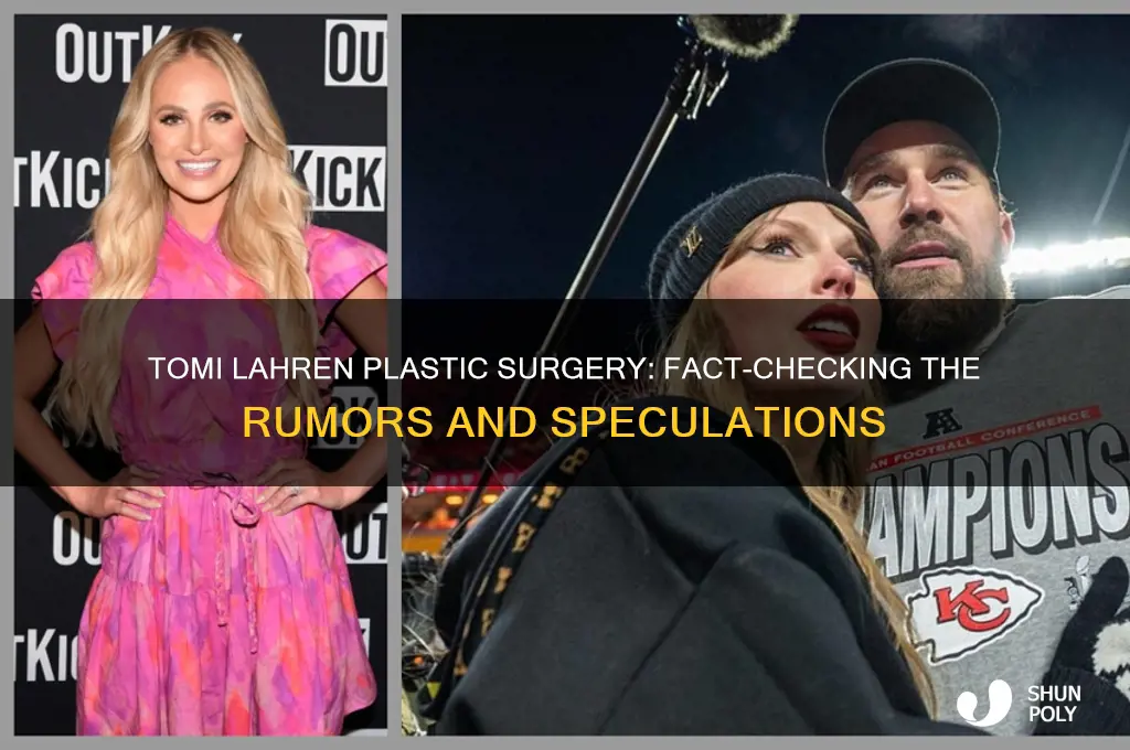 did tomi lahren have plastic surgery