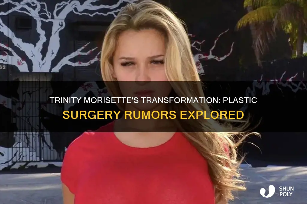 did trinity morisette get plastic surgery