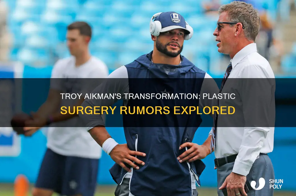 did troy aikman have plastic surgery