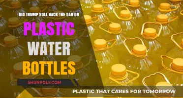 Trump's Reversal: Plastic Water Bottle Ban Lifted or Not?