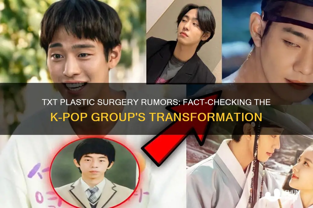 did txt get plastic surgery