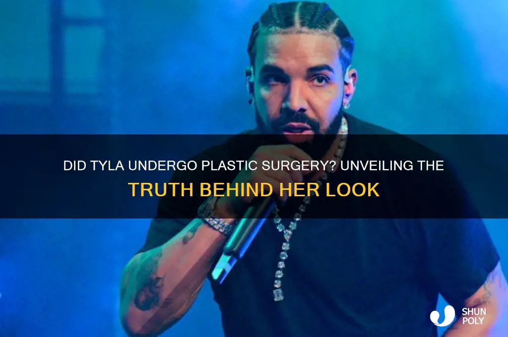 did tyla get plastic surgery