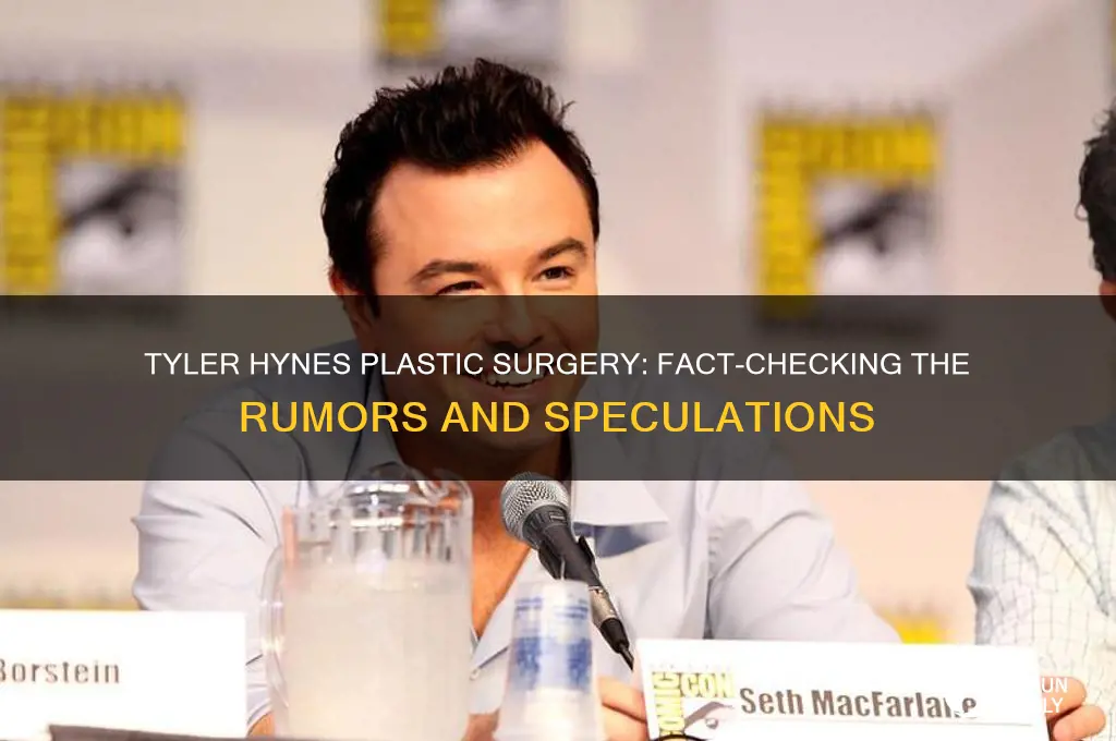 did tyler hynes have plastic surgery