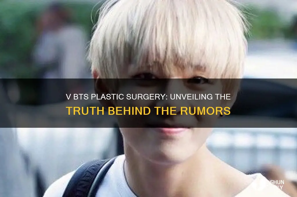 did v bts do plastic surgery