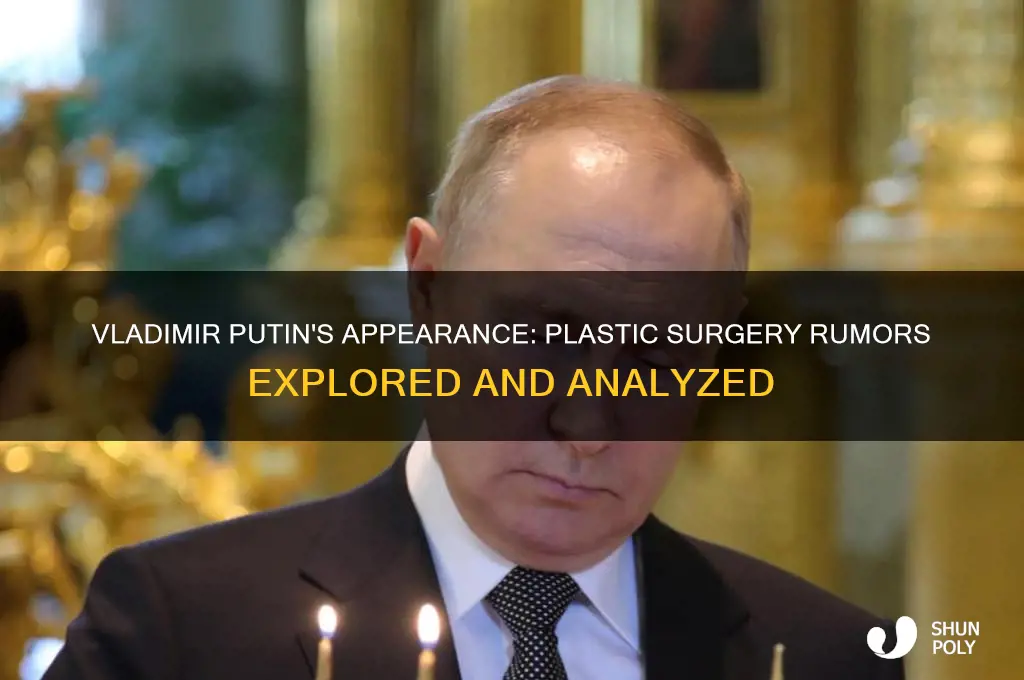 did valdimir putin get plastic surgery