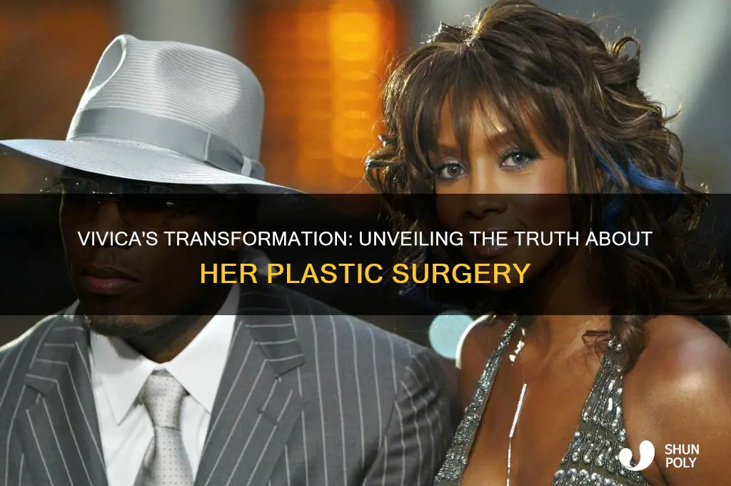 did vivica have plastic surgery