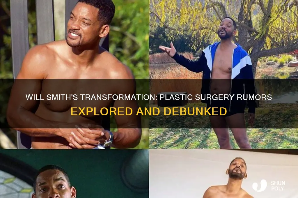 did will smith get plastic surgery