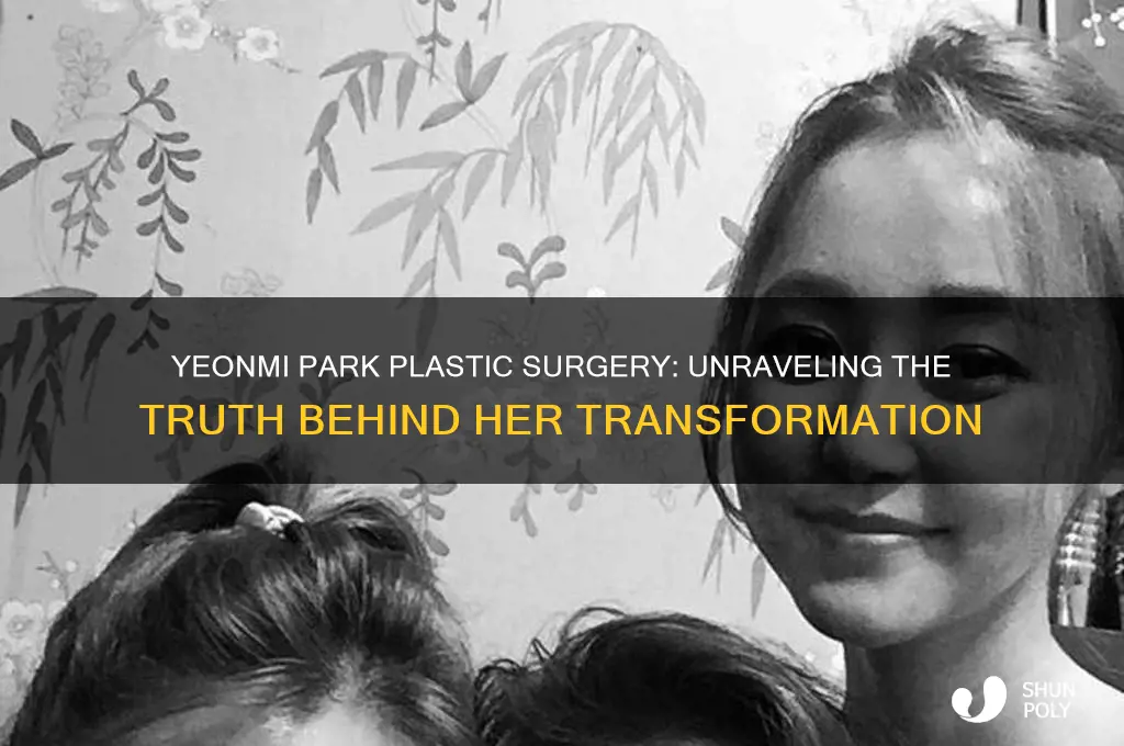 did yeonmi park get plastic surgery