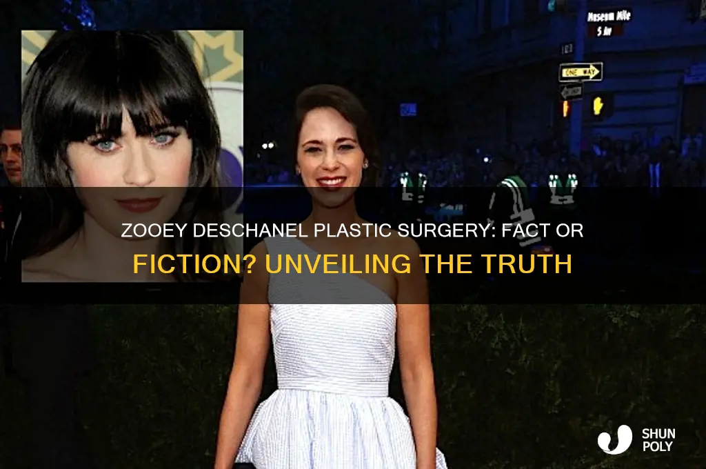 did zooey deschanel get plastic surgery