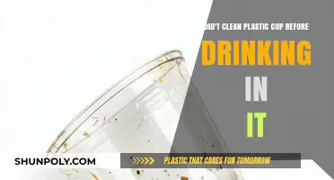 The Hidden Dangers of Using an Unwashed Plastic Cup