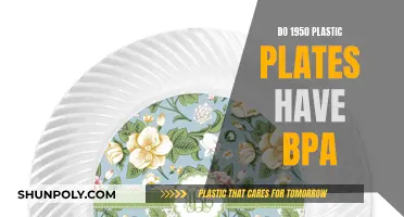 Plastic Plates of the 1950s: Were They BPA-Free?