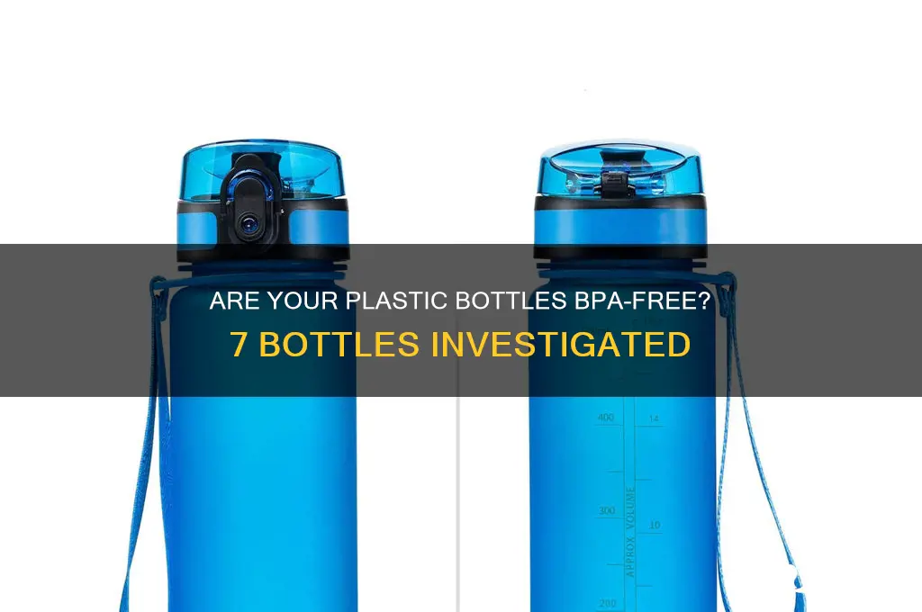 do 7 plastic bottles have bpa
