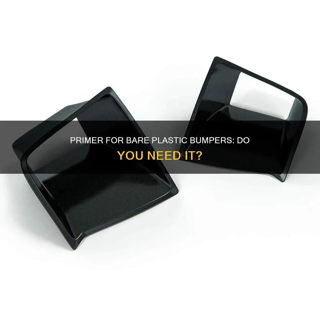 do a bare plastic bumpers need primer