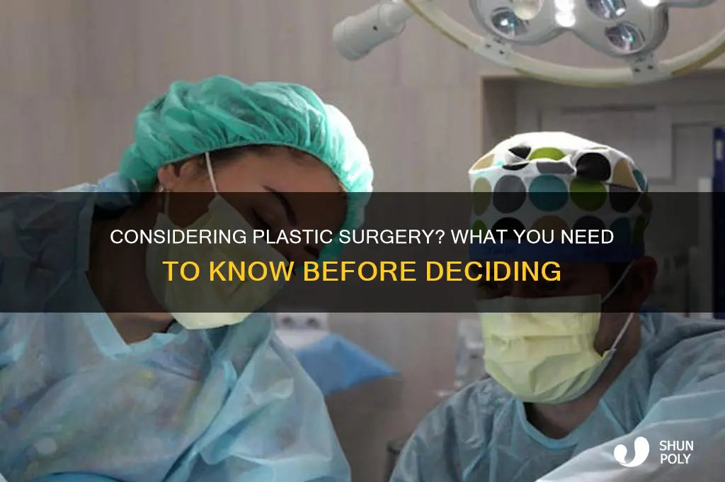 do a plastic surgery