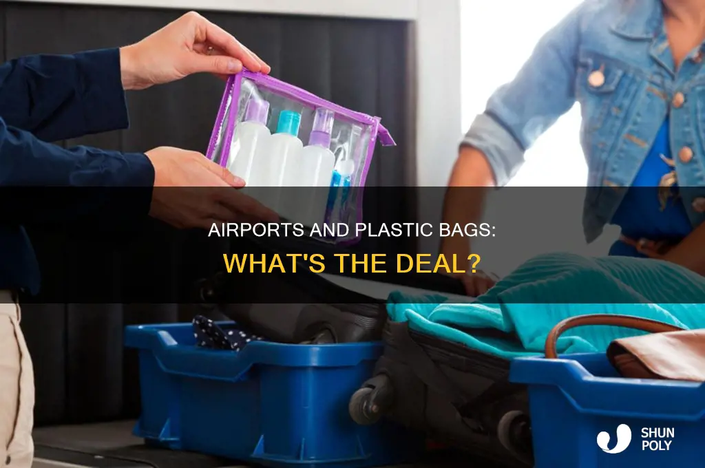 do airports provide plastic bags for liquids
