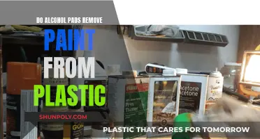 Alcohol Pads: Effective Paint Remover on Plastic?