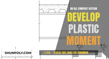 Compact Sections and Plastic Moments: When Do They Develop?