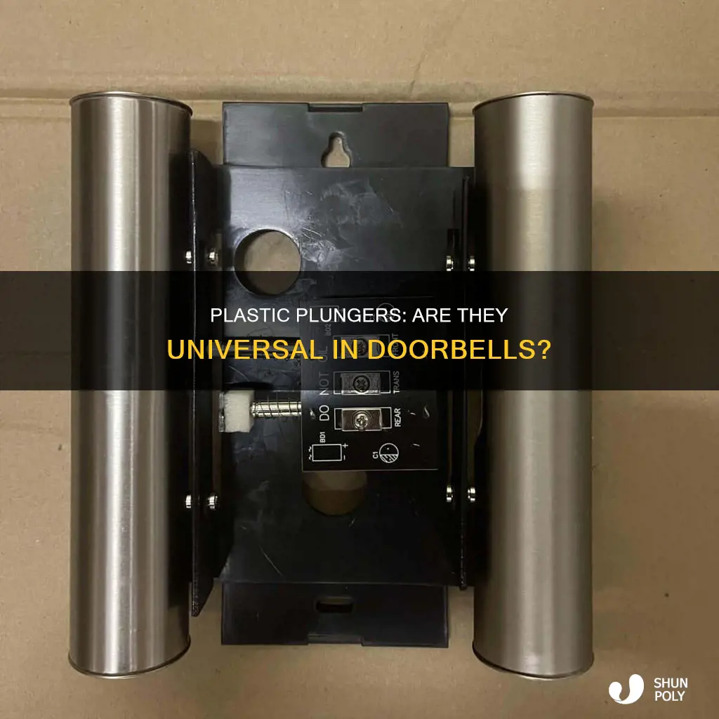 do all doorbells have plastic plunger