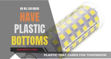LED Bulbs: Plastic Bottoms, What's the Deal?