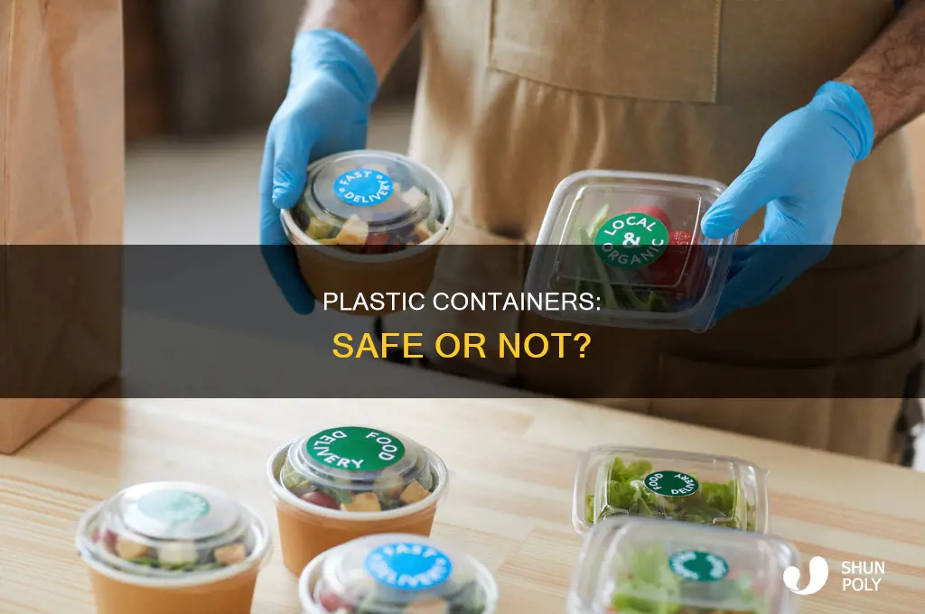 do all plastic containers leach into food