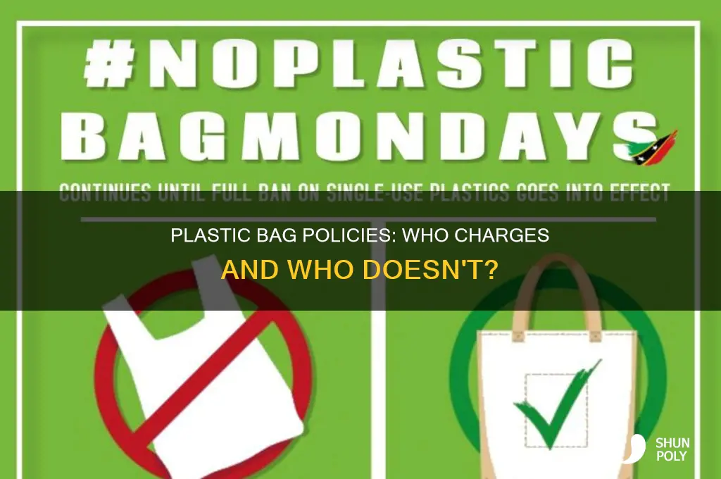 do all shops charge for plastic bags