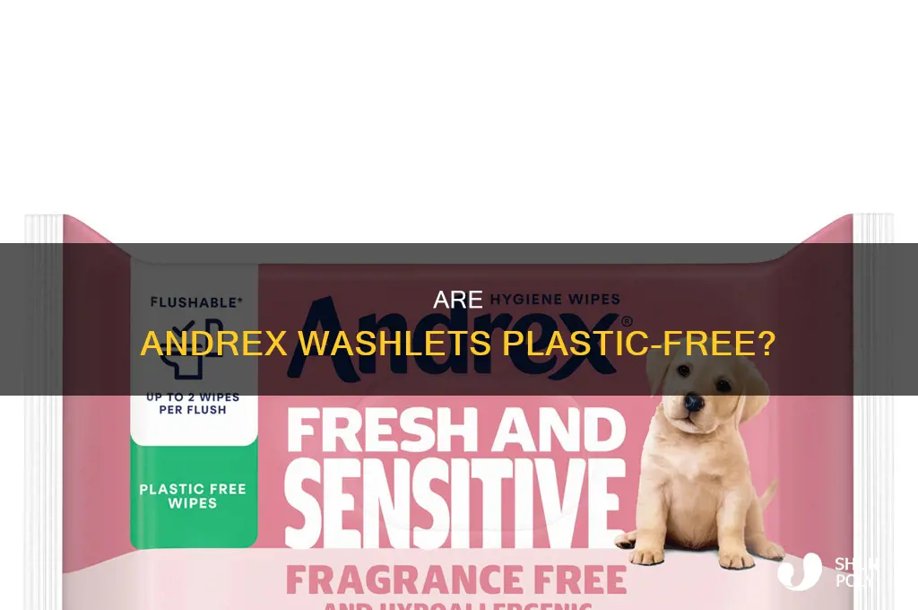 do andrex classic clean washlets contain plastic