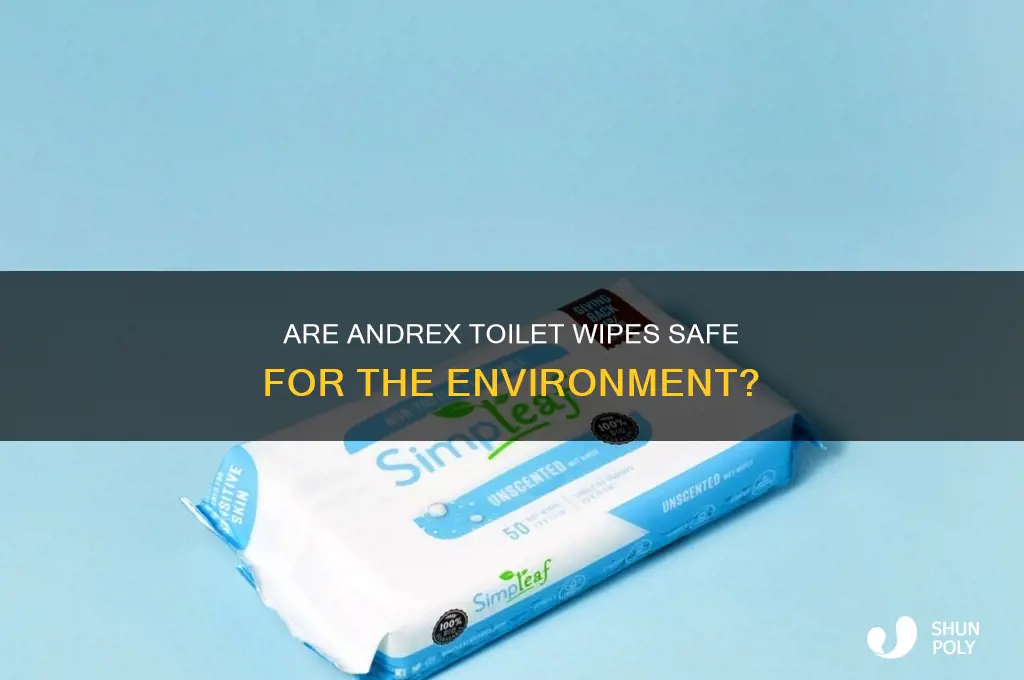 do andrex toilet wipes contain plastic