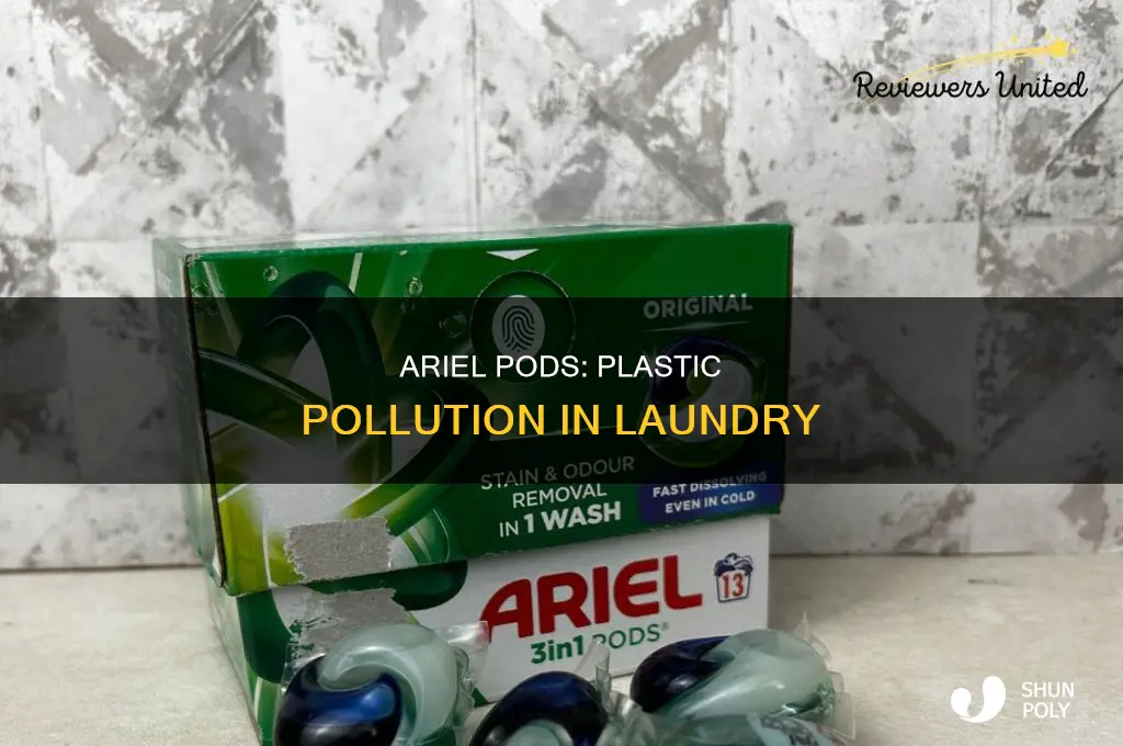 do ariel pods contain plastic