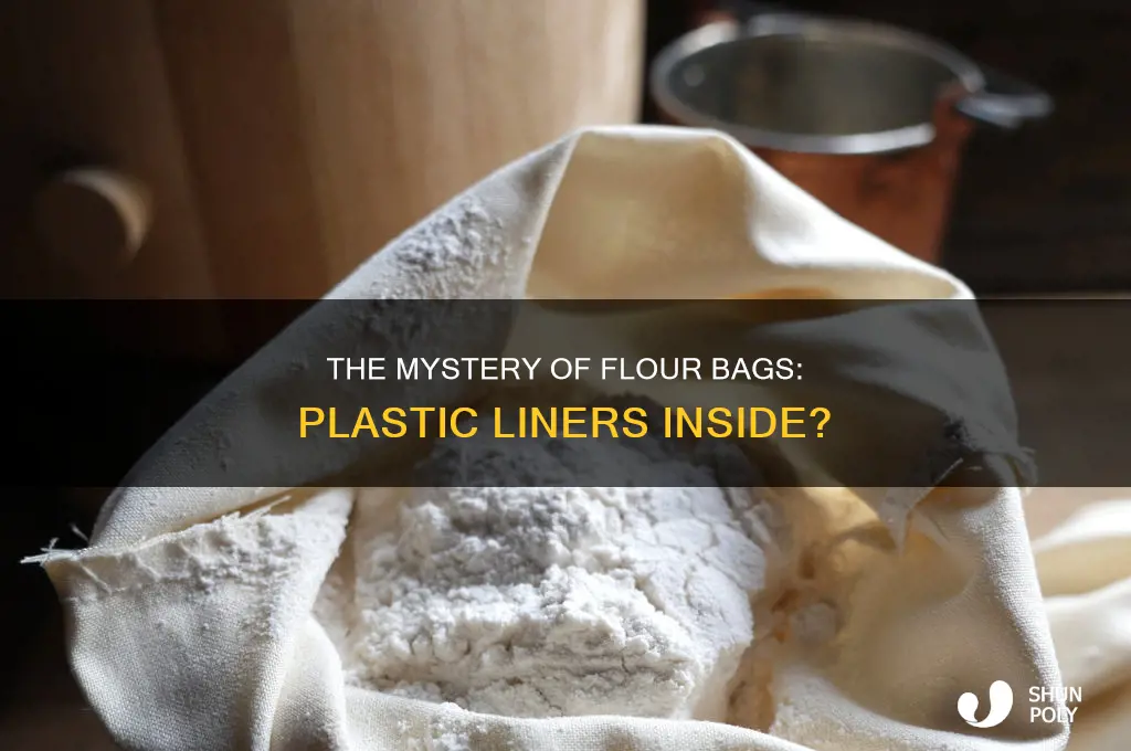 do bags of flour have plastic liners