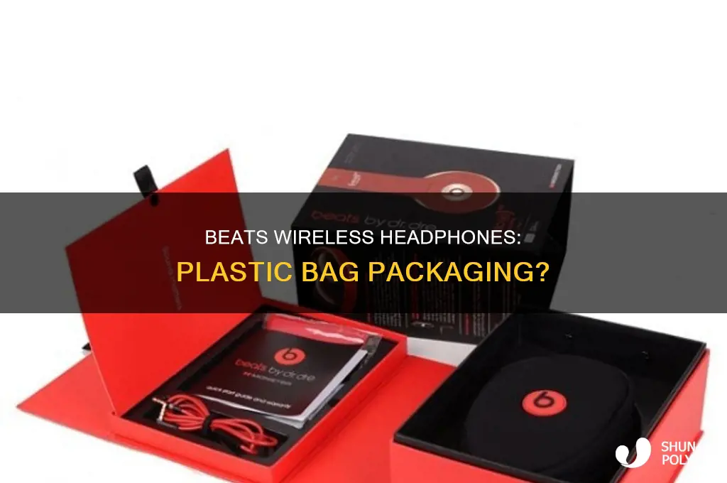 do beats wireless headphones come in a plastic bag