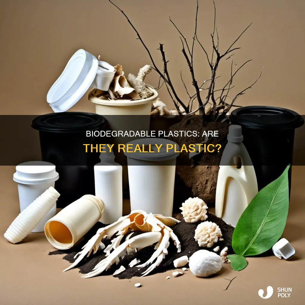 do biodegradable plastics count as plastics