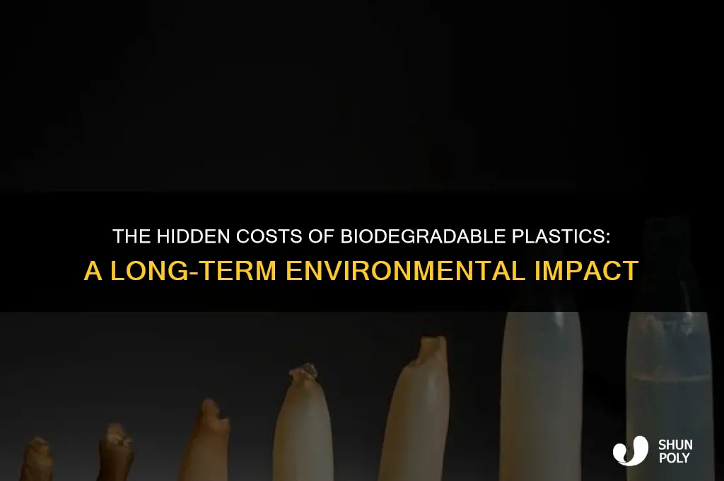 do biodegradable plastics harm the environment in the long run