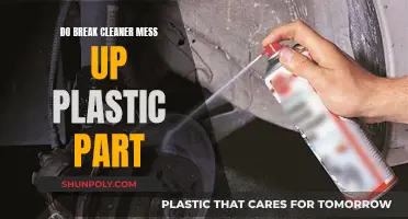 Break Cleaner Chemicals: Plastic Parts' Worst Enemy?