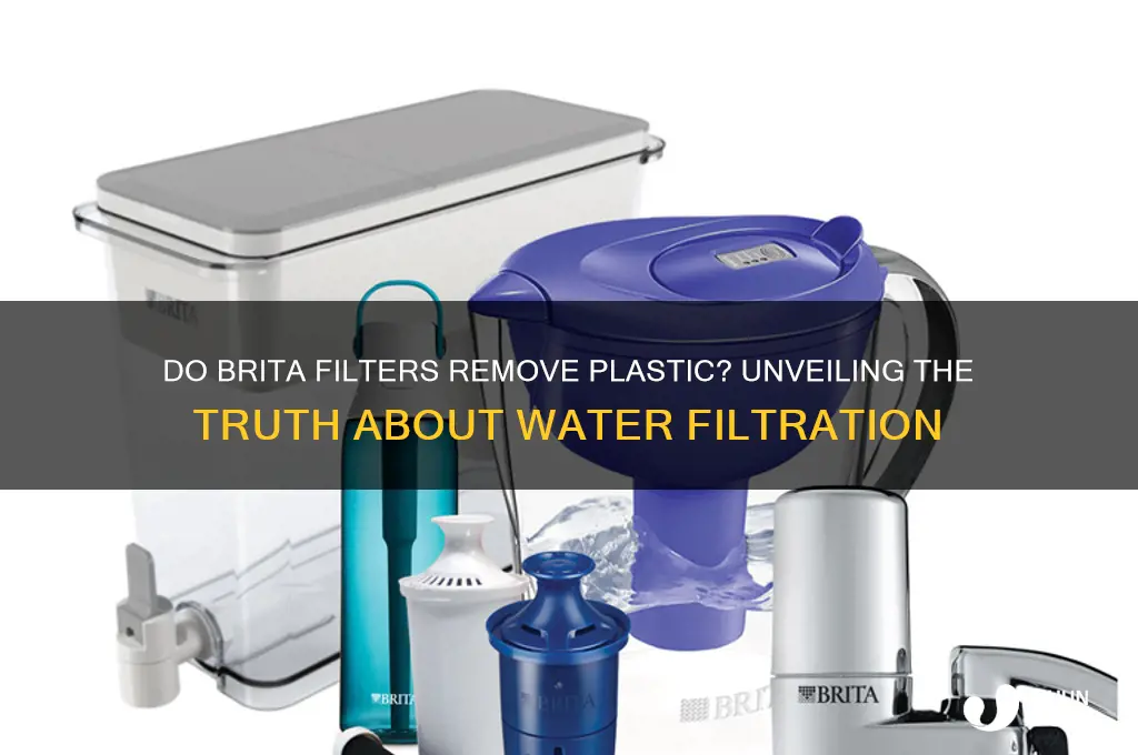 do brita filters remove plastic