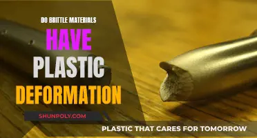 Understanding Plastic Deformation in Brittle Materials