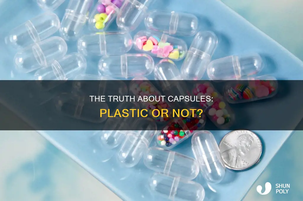 do capsules contain plastic