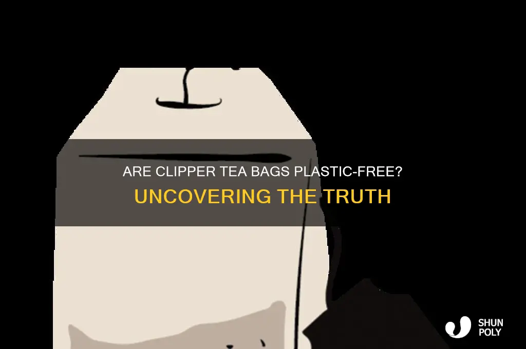 do clipper tea bags contain plastic