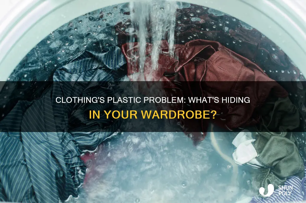 do clothes have plastic in them