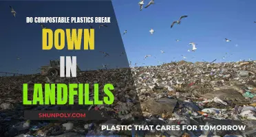 Compostable Plastics: Breakdown in Landfills?