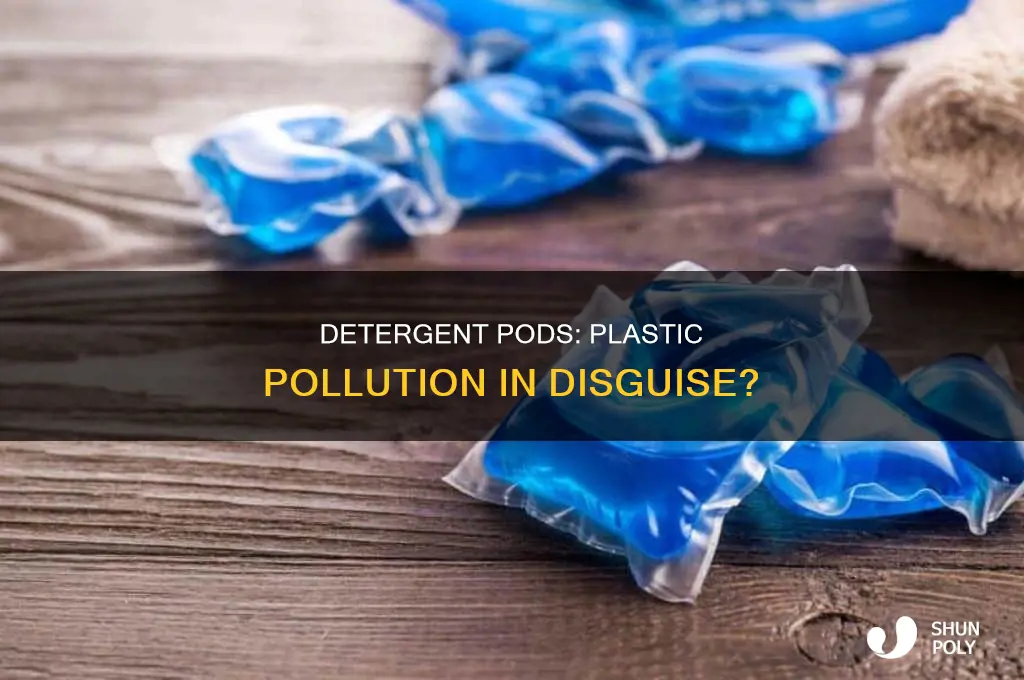 do detergent pods contain plastic