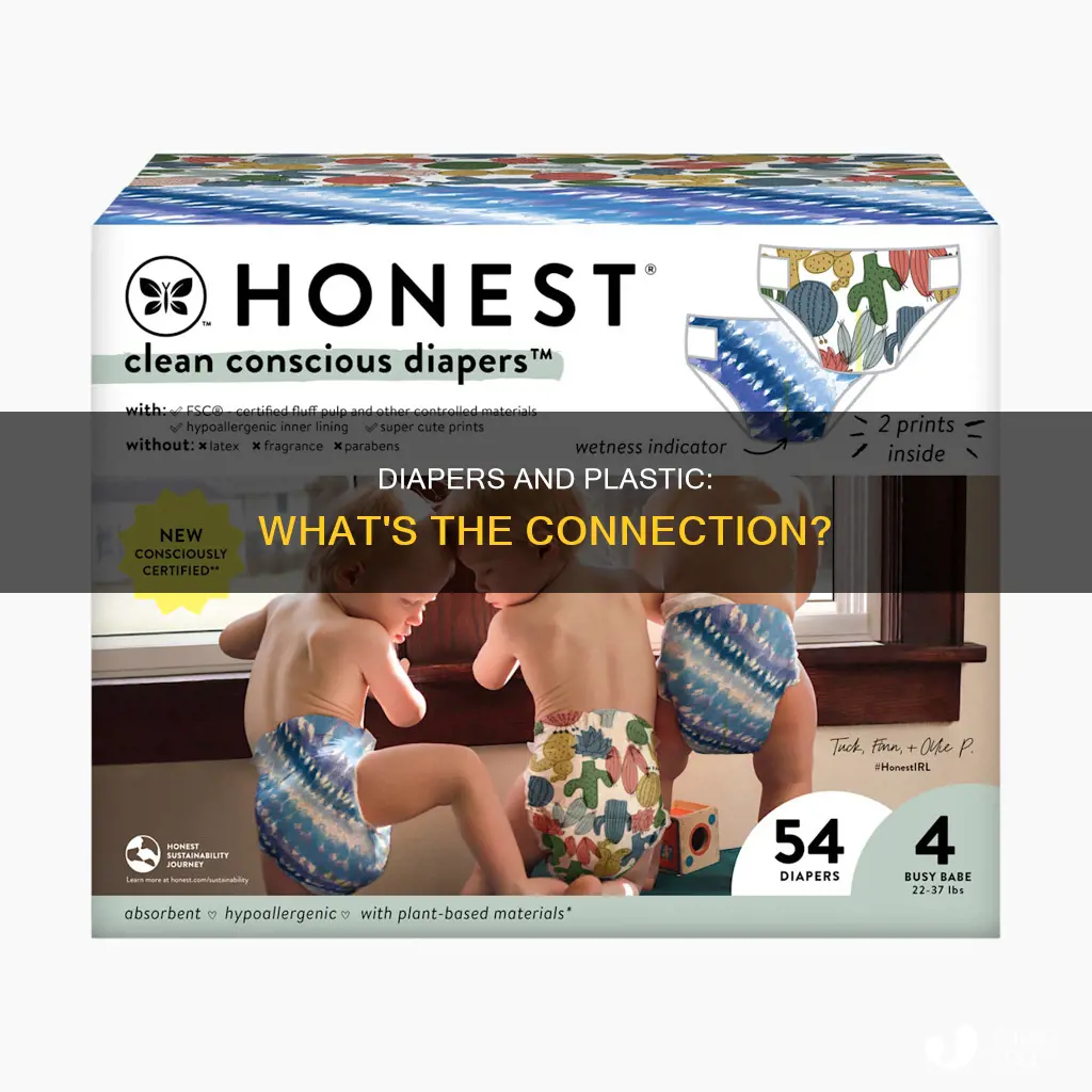 do diapers have plastic in them