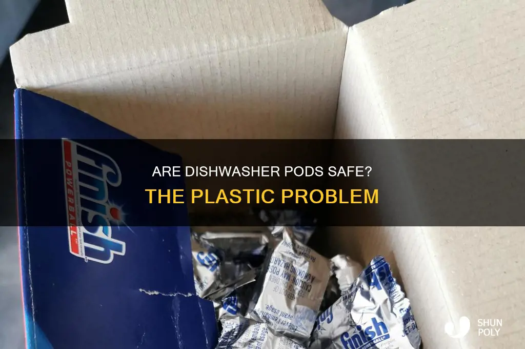 do dishwasher pods contain plastic