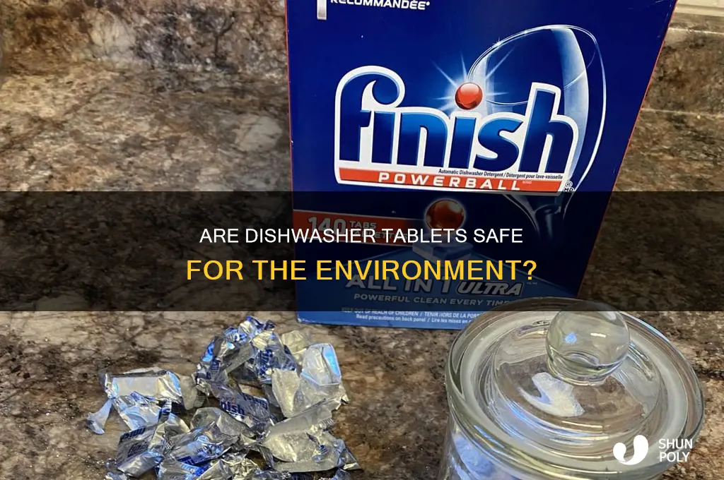 do dishwasher tablets contain plastic