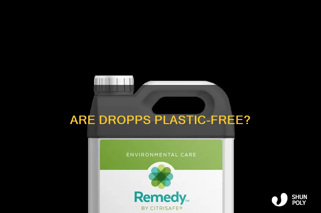 do dropps contain plastic